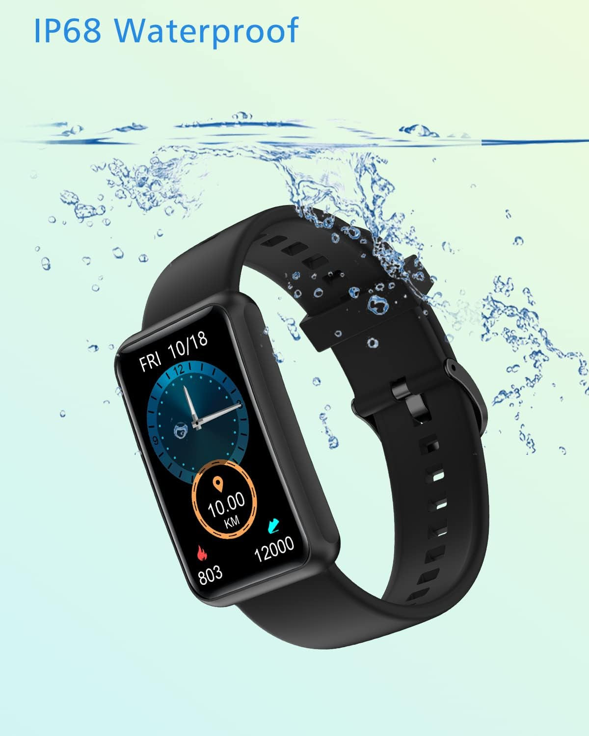 Fitness Tracker No Bluetooth No App/Phone Required, Fitness Watch Pedometer Waterproof for Men Women Parents